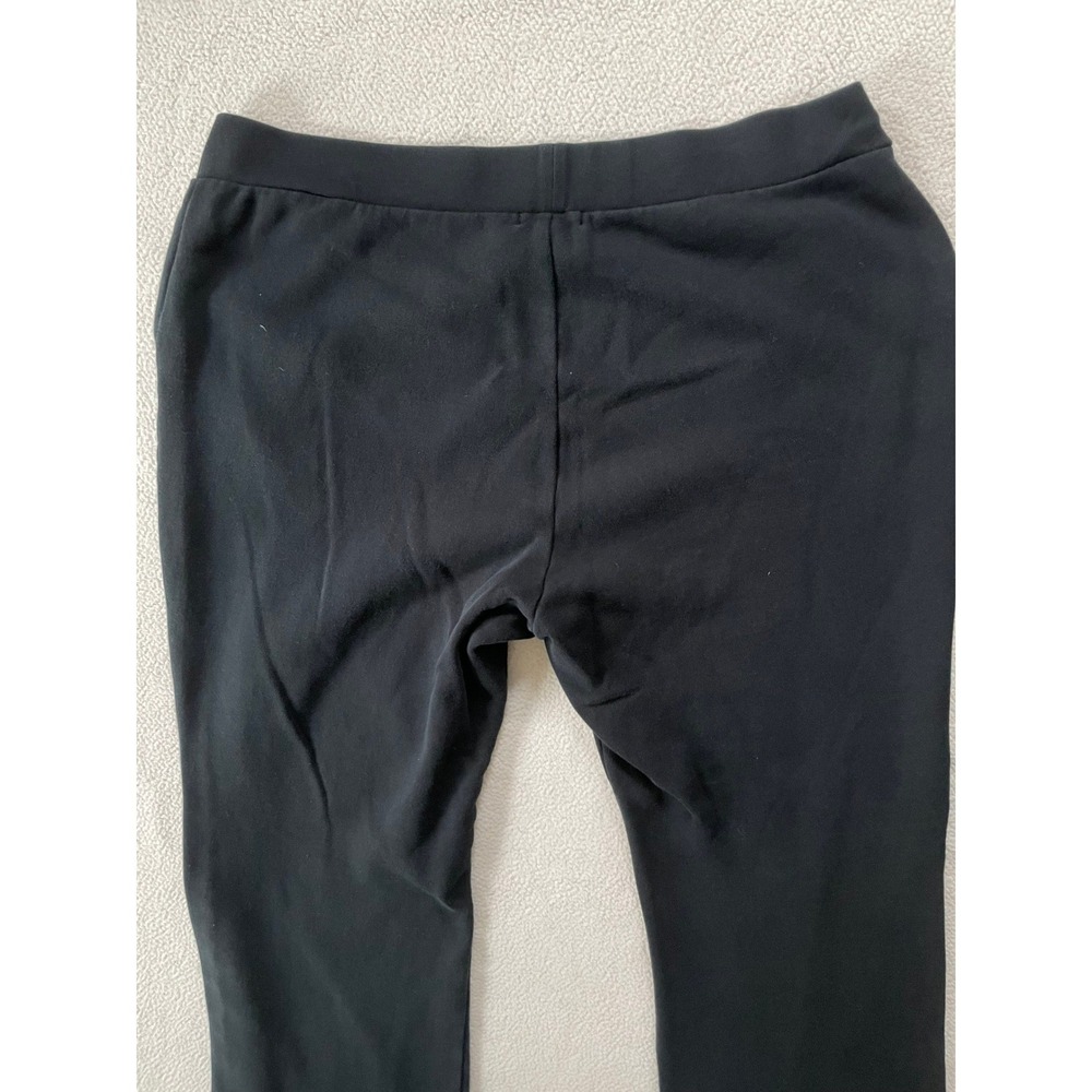 Lauren Ralph Lauren Womens 2X Pants Black Knit Cotton Blend Fleece Pockets - Picture 10 of 14